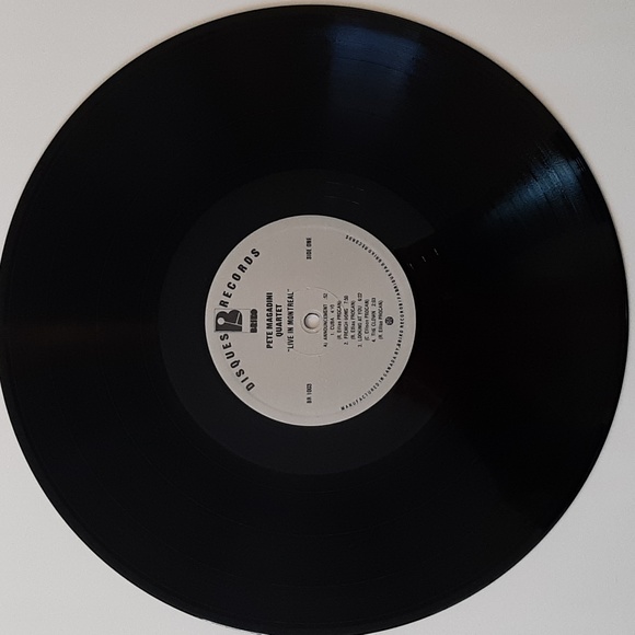 Pete Magadini Quartet, Live In Montreal vinyl - Picture 3 of 4
